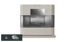 Frigidaire Nugget Ice Maker Countertop Ice Machine with Transparent Window Sonic Ice