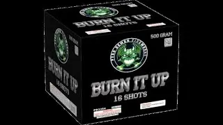 BURN IT UP PYRO DEMON FIREWORKS NEW IN STORE 2025 500 G CAKE