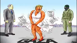 OCTOBER 4 Funny American Political Cartoon - Breaking News - US Politic Caricature - Trump Satire