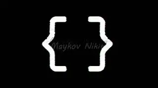 Icon brackets curly is distorted. Glitch. Noise, chromatic aberration, geometric distortion. Tran...