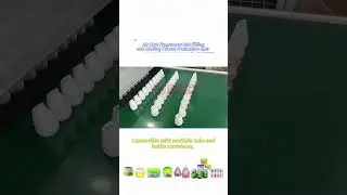 Air Care Fragrances Hot Filling and Cooling Tunnel Production Line #filling #fillingmachine