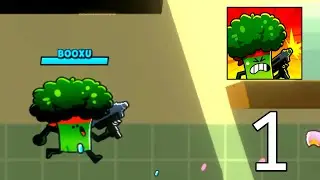 Food Gang - Gameplay Walkthrough Part-1 - Tutorial (iOS, Android)