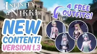 4 FREE Outfits, NEW Quests, Events + MORE! Infinity Nikki Eerie Season Version 1.3 Update!