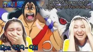 MEET KOZUKI ODEN!!! One Piece Episodes 959 - 961 ❴Anime Reaction❵