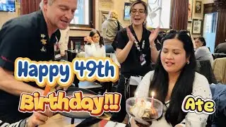 HAPPY 49TH BIRTHDAY ATE | VLOG HARD ROCK CAFE ROME, ITALY #hardrockcaferomeitaly #happybirthday 
