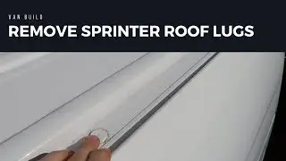 Советы по снятию проушин/заглушек на крыше фургона Sprinter