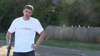SHOOTING WHILE PEPPER SPRAYED