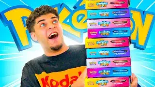 OPENING SHINING FATES PACKS UNTIL I PULL $300 SHINY CHARIZARD!