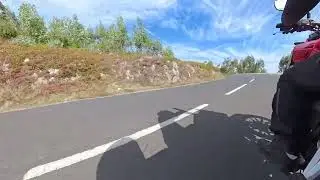 Viagem de moto até ao ponto mais alto da Estremadura