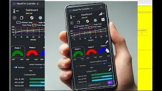 IoT#182 - Comparing Cooking Profiles Sections in the Muxall Pro BBQ Controller’s  web apps