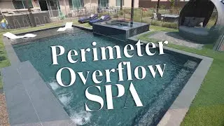 Perimeter overflow Spa  design - POOLFLICKS Season 3 &ndash; Episode 7: Pool Zone