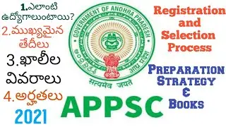 APPSC Group 2 Notification 2021 | Book List | Preparation Strategy | APPSC Calendar 2021 | #appsc
