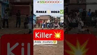 ankle hold tackle skill #shorts #kabaddi #shortsfeed 🚩