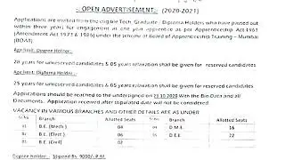 GSECL OPEN ADVERTISEMENT FOR APPRENTICE |B.E./DIPLOMA|
