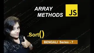 🔖JavaScript Array method: sort()  ||  sorting array in JavaScript🔖