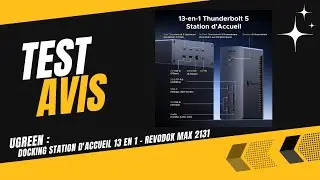 🥇 UGREEN - Docking Station d'accueil 13 en 1 - Revodok Max 2131 - Test & Avis (2026)