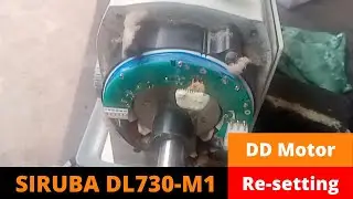 Siruba DL730-M1 DD Motor Re-Setting