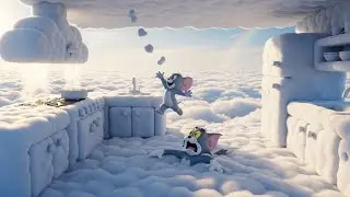 Tom and Jerry Cloud Kitchen Chaos 🍔🍕 | Funny Kids Cartoon | YouTube Kids