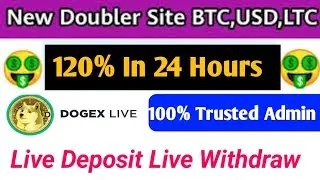 DOGEX live Doubler site// Doge Coin Doubler website Today// 120% After 24 Hours//100% Trusted site