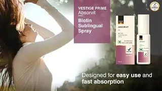 Сублингвальный спрей VESTIGE PRIME Absorvit Biotin | Официальный запуск &mdash; 3 октября 2024 г.