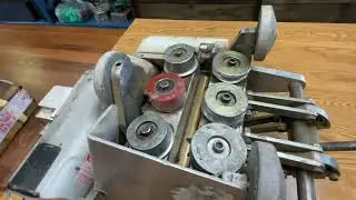 Milwaukee hole shooter powered Varco Pruden metal roof seamer lockformer