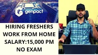 🔴 Genpact Jobs For Freshers | Non Technical Jobs | Genpact Recruitment 2021 | Karrar Hussain Jobs