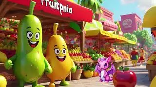 The adventures of Mr Apple and Miss Banana - Adventure story For Kids in english with moral values