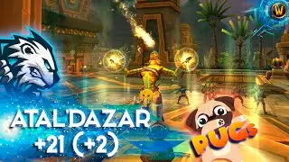 Атал'Дазар М+21 (+2) ПУГИ ● Dragonflight Сезон 3 ● Друид Страж Медведь Танк POV WOW АД Высокие ключи