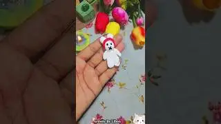 Diy miffy keychain with super clay #shorts #miffy #keychain #trending #foryou#craft#viral#viralvideo