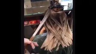 Balayage with Kiss sponge 😍