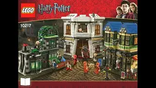 LEGO Instructions | Harry Potter | 10217 | Diagon Alley | Half-Blood Prince