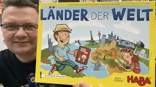 L&auml;nder der Welt (Haba) - ab 8 Jahre - Lernspiel & Wissensspiel um die Welt zu entdecken
