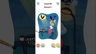 Alphabet DOP Delete Tricky Puzzle Level 24 Android Gameplay Solution