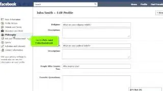 Editing Your Facebook Profile - A Video Tutorial from GotWebHost.com