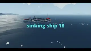sinking ship 18