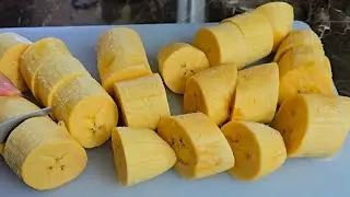 Te gusta el Plátano? Fácil y deliciosa receta!