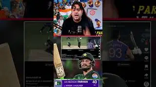 SAHIBZADA FARHAN VS BUMRAH 😱👀 | #jaspritbumrah #foryou #abcricinfo #cricket