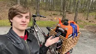 My hybrid e-bike gets 200mpg