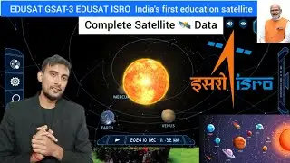 EDUSAT GSAT-3 | India's first education satellite 🛰️ Mercury Planet tracking| Scientist Gaurav #isro