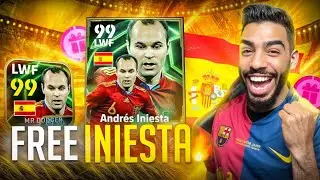 I PLAYED NEW INIESTA IN A FULL SPAIN 2010 SQUAD 🔥efootball 25 mobile Gameplay review