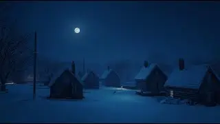 Winter Night Deep Sleep Music 🌙❄️ lofi