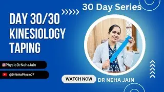 Day-30 Kinesiology taping & RA Finger / Wrist / elbow pain taping 