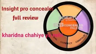 Insight Pro Concealer Palette | Honest Review + Application Tips