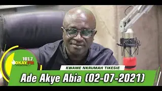 Аде Акье Абиа с Кваме Нкрумой Тикесе на Oky Fm (07.02.2021)