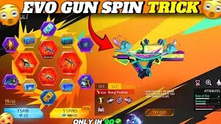 NEW EVO VAULT SPIN TRICK 🤯|| EVO GROZA ONLY IN 1 SPIN 💎|| Evo Gun Spin Trick 100% Working 💯🤩