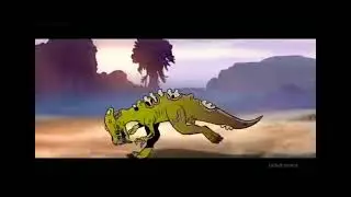Genndy Tartakovsky's // Primal // The Parasaurolophus own Sauropod // Season 1 // Episode 7