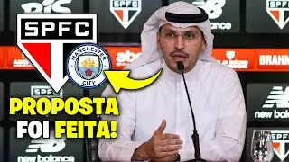 BOMBA HISTÓRICA! SHEIK DONO DO MANCHESTER CITY FAZ PROPOSTA BILIONÁRIA E ABALA O SÃO PAULO!