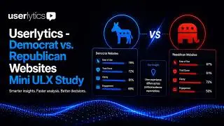 Userlytics - Democrat vs. Republican Websites Mini ULX Study