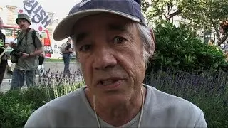 Actor Roger Lloyd-Pack Denounces President Bush Visit