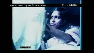 Pakistani Woman with Newborn in the U.K., 1970's.  Archive film 61009